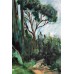 Cypresses – Original Acrylic Painting on Canvas | Crimea | Marina Stognieva